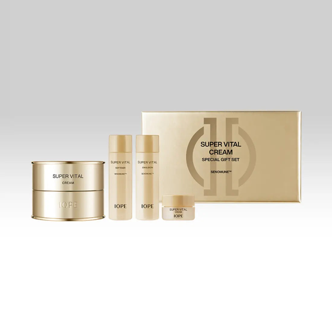 [アイオペ] スーパーバイタルクリームリッチ(企画セット) 50ml (ソフナー20ml + エマルジョン20ml + クリーム 3ml)
