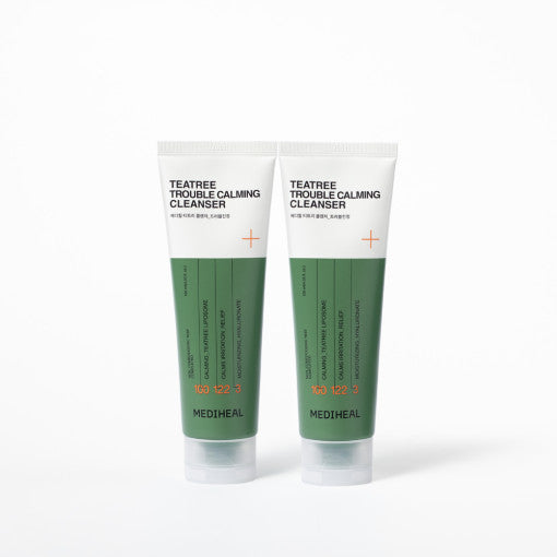 [メディヒール] [1+1] ティーツリー トラブルスージングクレンザー 120ml+120ml