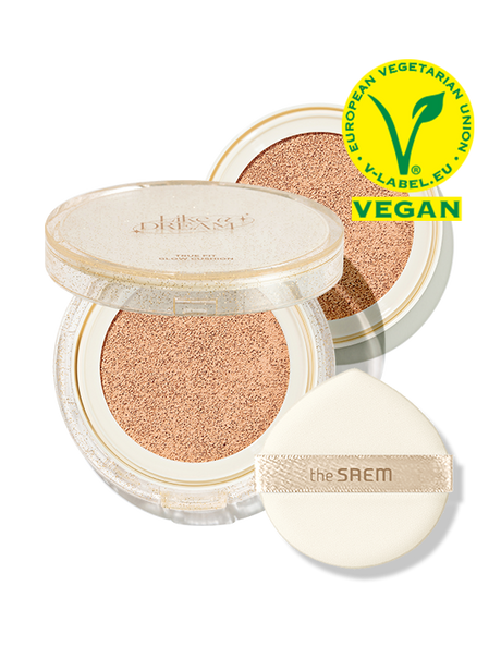 [The Saem] トゥルーフィットグロウクッション (本品+レフィル) 12g+12g :: K-Beauty / 韓国コスメ