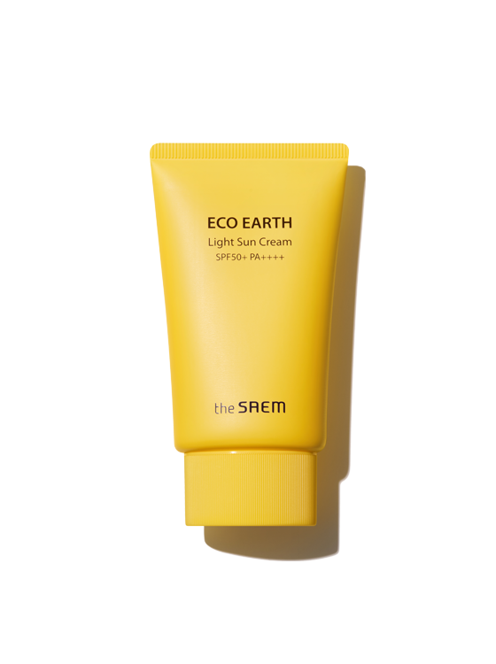 [The Saem] [1+1] Eco Earth Light Sun Cream 50g+50g :: K-Beauty / Korea Cosmetics