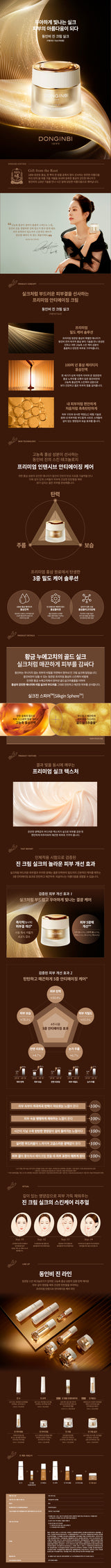 [ドンインビ] 紅参 パワーリペア アンチエイジングクリーム シルク 60ml